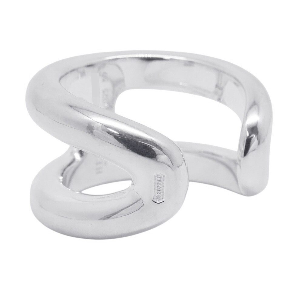 Hermes Osmose PM ring, SV925 silver, ring size 50. (HERMES ring) - Picture 8 of 9